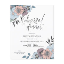 Budget Blue Floral repetition