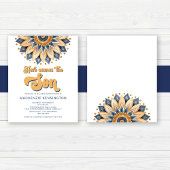 Budget Blue Gold hier komt het Son Baby shower