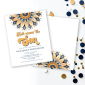 Budget Blue Gold hier komt het Son Baby shower