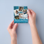 Budget Blue Pset Multi Prettige feestdagen Flyer (Hand)