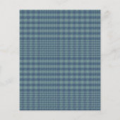 Budget Blue Retro Glen Play Baby shower (Achterkant)