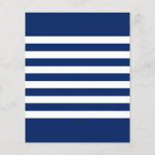 Budget Blue White Photo Afstuderen Hartelijk dank (Achterkant)