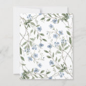 Budget Blue Wildflowers Homeschool Afstudeerder Ui (Achterkant)