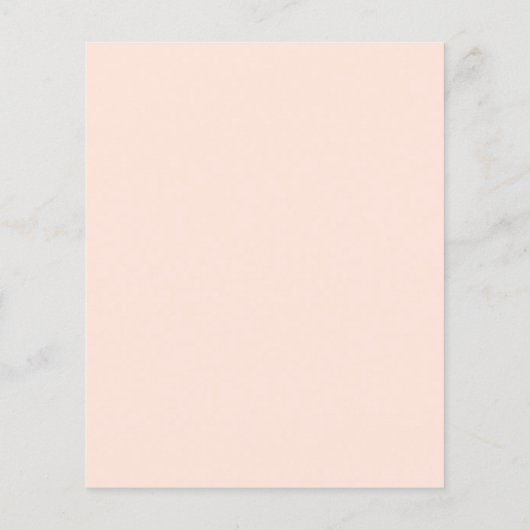 Budget Blush Gold Calligraphy First Heilige Commun (Achterkant)