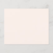 Budget Blush & Gold Confetti Script Surprise Party (Achterkant)