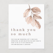 Budget Blush Leaves Pas getrouwd Foto Hartelijk da (Voorkant)