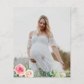 Budget Blush Pink Beer Baby shower (Achterkant)