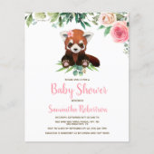 Budget Blush Pink Beer Baby shower (Voorkant)