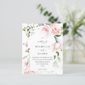 Budget Blush Pink & Eucalyptus Floral Wedding 2 (Staand voorkant)