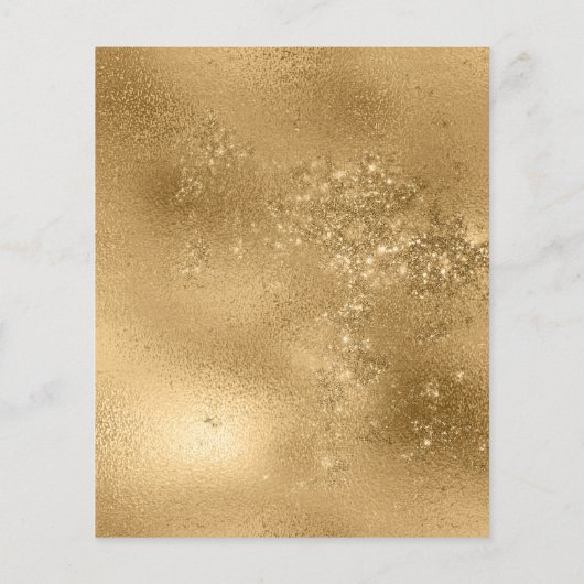 Budget Blush Pink Floral Gold Balloon Birthday (Achterkant)