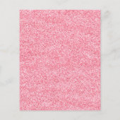 BUDGET Blush Pink Glitter Drift Graduparty (Achterkant)