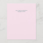 BUDGET Blush Pink Magnolias Sage Eucalyptus Wed (Achterkant)