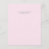 BUDGET Blush Pink Magnolias Sage Eucalyptus Wed (Achterkant)