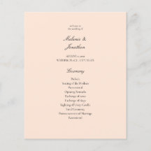 Budget Blush Pink Pastel Wedding Ceremony