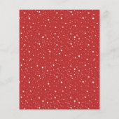 Budget Blush & Red Merry Kerstmis 4 Foto Collage (Achterkant)