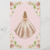 Budget Blush Roos Gold Princess Tiara Sweet 16 (Achterkant)