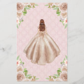 Budget Blush Roos Gold Princess Tiara Sweet 16 (Achterkant)