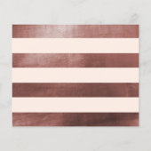 Budget Blush & Roos Gold Script Surprise Party (Achterkant)