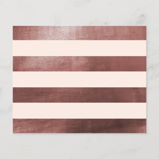 Budget Blush & Roos Gold Script Surprise Party (Achterkant)