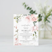 Budget Blush Roze & Eucalyptus Bloemzoet 16 (Staand voorkant)