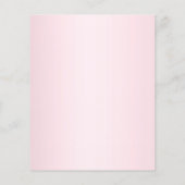 Budget Blush Roze Glitter Ballon Kids Verjaardag (Achterkant)