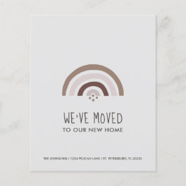 Budget Blush Taupe Rainbow New Address Kaart