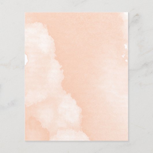 Budget Blush Waterverf Cactus Fiesta Baby shower (Achterkant)