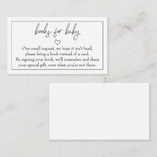 Budget "Boeken voor Baby" Invoegen Informatiekaartje