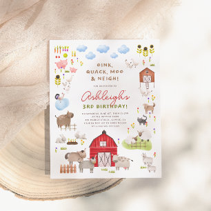 Budget Boerderij Dieren Barnyard Verjaardagsfeestj