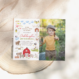 Budget Boerderij Dieren Bash Foto Verjaardagsfeest