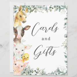 Budget Boerderijdieren Baby Kaarten en Geschenken 