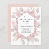 Budget Boho Afstudeerder Class of 2023 Party Invit (Voorkant / Achterkant)