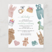 BUDGET BOHO Baby Clothes Neutraal Oh Baby shower (Voorkant)