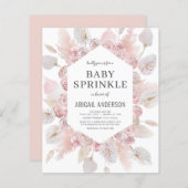 Budget Boho Baby Sprinkle Blush Pink (Voorkant / Achterkant)