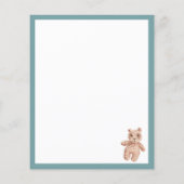 BUDGET BOHO Babykleren Oh jongen Baby Shower Uitno (Achterkant)