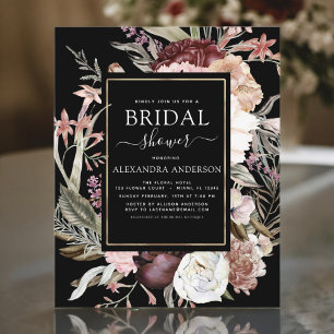 Budget Boho Black Pink Burgundy Vrijgezellenfeest