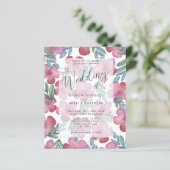 Budget Boho Blush Pink Floral Wedding (Staand voorkant)