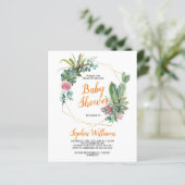 Budget Boho Cactus Baby shower (Staand voorkant)