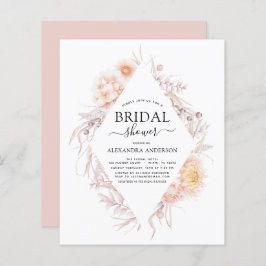 Budget Boho Chic Dusty Pink Desert Vrijgezellenfee