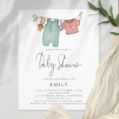 Budget Boho Chic Kleding op het Baby shower