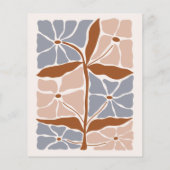 Budget Boho chique retro bloemenbruiloft (Achterkant)