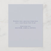 Budget Boho Christmas Star Kaart (Achterkant)