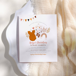 Budget Boho Clothes & Rainbow Girl Baby shower