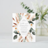 Budget Boho Copper Pampas Grass Wedding (Staand voorkant)