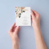 Budget Boho Copper Pampas Vrijgezellenfeest 2 Flye Flyer (Hand)