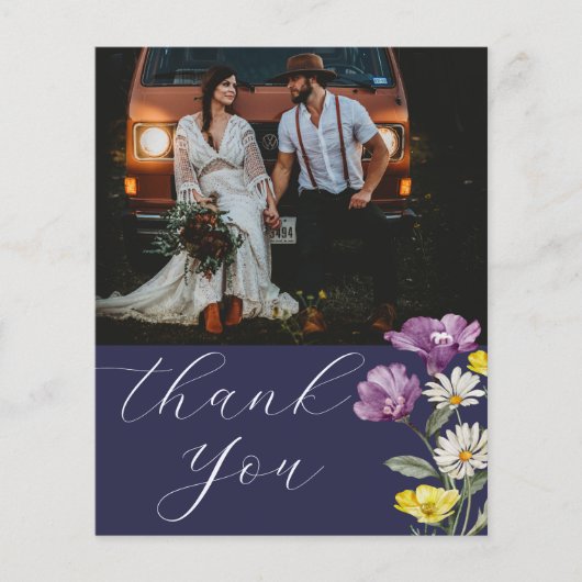 Budget Boho Dank Wildflowers & Foto (Voorkant)