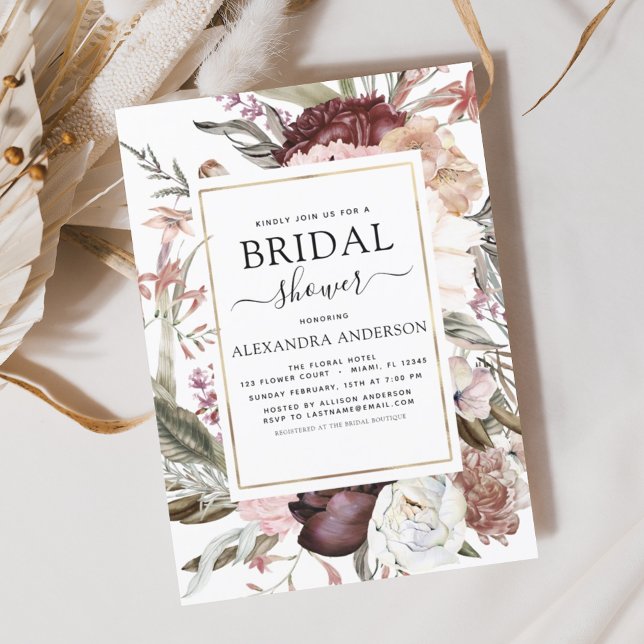 Budget Boho Dusty Pink Burgundy Vrijgezellenfeest (Creator heeft geüpload)