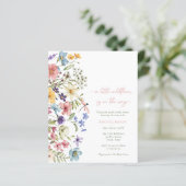 Budget Boho Een Kleine Wildflower Meisje Baby show (Staand voorkant)