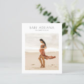 Budget Boho Elegant Zwangerschap Foto Baby shower (Staand voorkant)