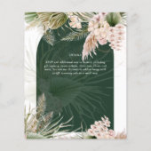 BUDGET BOHO Emerald Green Pampas Grass Wedding (Achterkant)